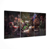 Letter To Batman Glass Art.